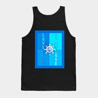 Sailing is love Tank Top